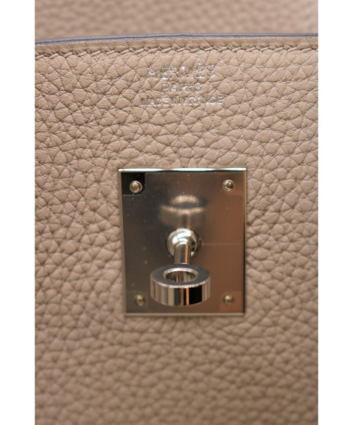 HERMES（エルメス）HERMES (エルメス) バーキン30 トゥルティールグレー サイズ:30 未使用品 トゴ C刻印　シルバー金具の古着・服飾アイテム