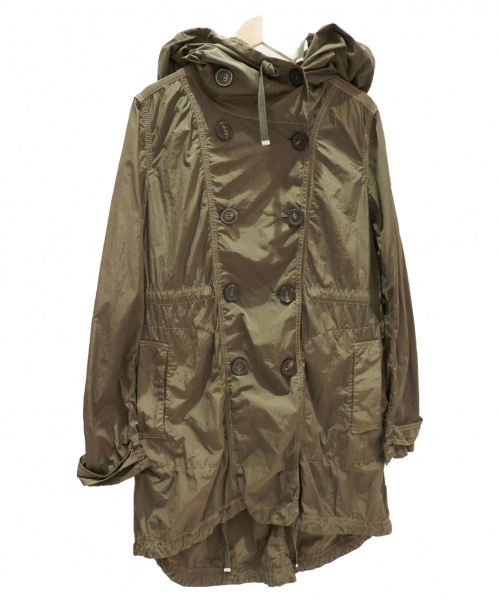 MONCLER（モンクレール）MONCLER (モンクレール) ナイロンジャケット カーキ サイズ:00の古着・服飾アイテム