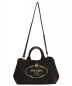 中古・古着 PRADA (プラダ) 2WAYショルダーバッグ/カナパ ブラック：34800円