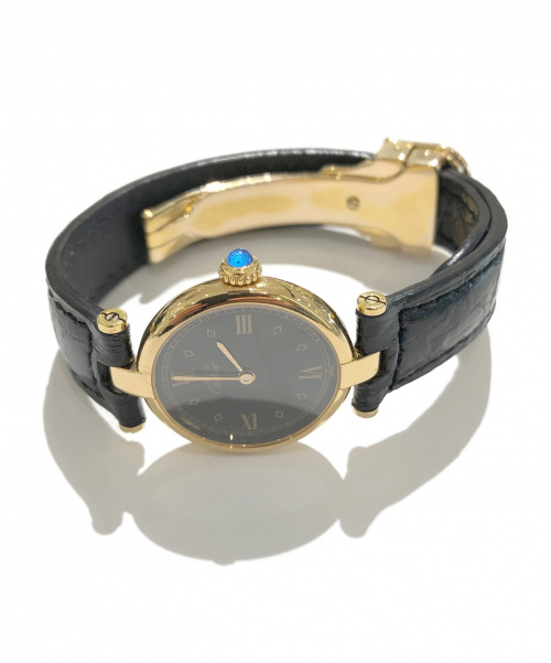 Cartier（カルティエ）Cartier (カルティエ) クォーツ腕時計/ヴァンドーム ブラックの古着・服飾アイテム