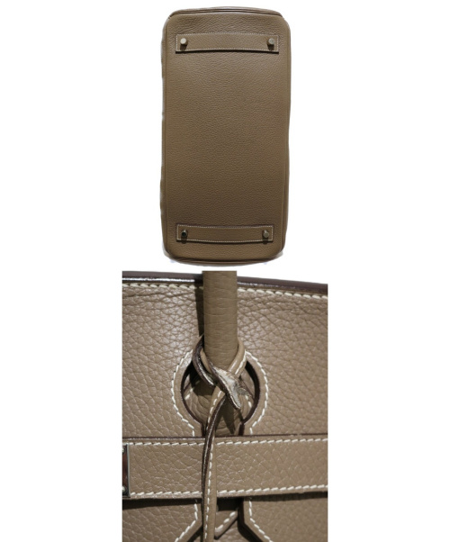 HERMES（エルメス）HERMES (エルメス) ショルダーバーキン エトゥープ サイズ:-の古着・服飾アイテム