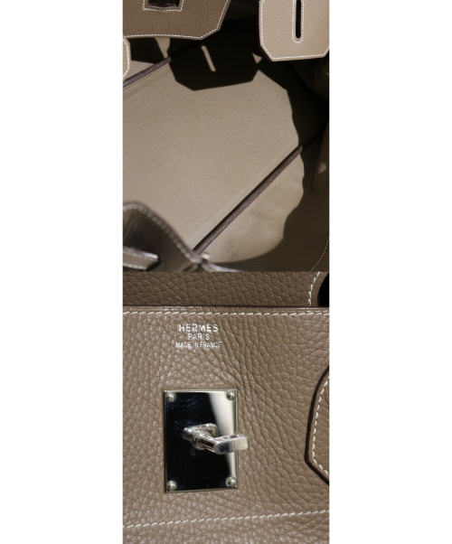 HERMES（エルメス）HERMES (エルメス) ショルダーバーキン エトゥープ サイズ:-の古着・服飾アイテム