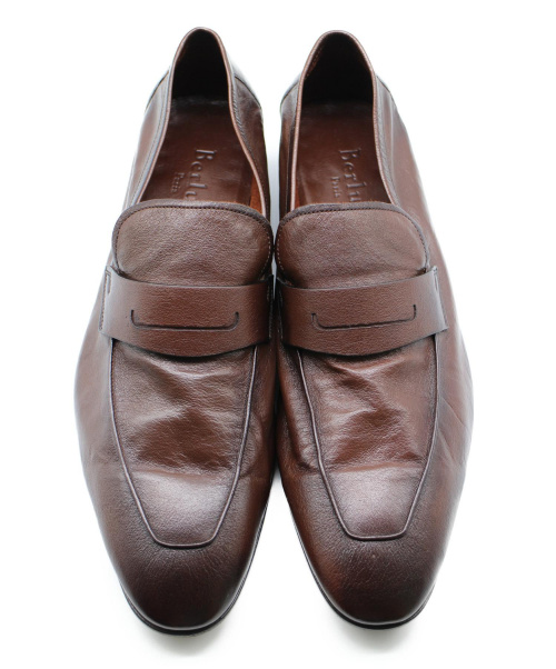 Berluti（ベルルッティ）Berluti (ベルルッティ) レザーシューズ ブラウン サイズ:81/2の古着・服飾アイテム
