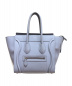 CELINE（セリーヌ）の古着「ハンドバッグ/ラゲージマイクロシッョパー」｜ペールブルー