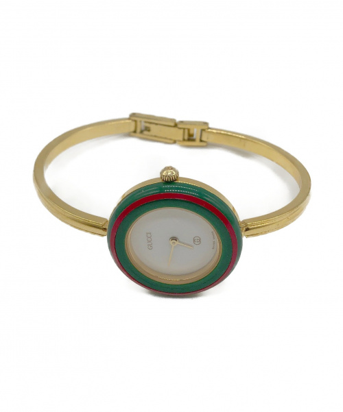 GUCCI（グッチ）GUCCI (グッチ) 腕時計 サイズ:-  クォーツ 動作確認済みの古着・服飾アイテム