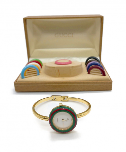 GUCCI（グッチ）GUCCI (グッチ) 腕時計 サイズ:-  クォーツ 動作確認済みの古着・服飾アイテム