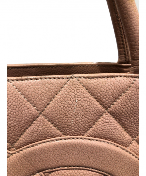 CHANEL（シャネル）CHANEL (シャネル) 復刻トートバッグ ピンク サイズ:- キャビアスキンの古着・服飾アイテム