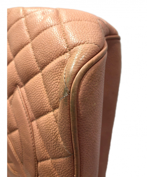 CHANEL（シャネル）CHANEL (シャネル) 復刻トートバッグ ピンク サイズ:- キャビアスキンの古着・服飾アイテム