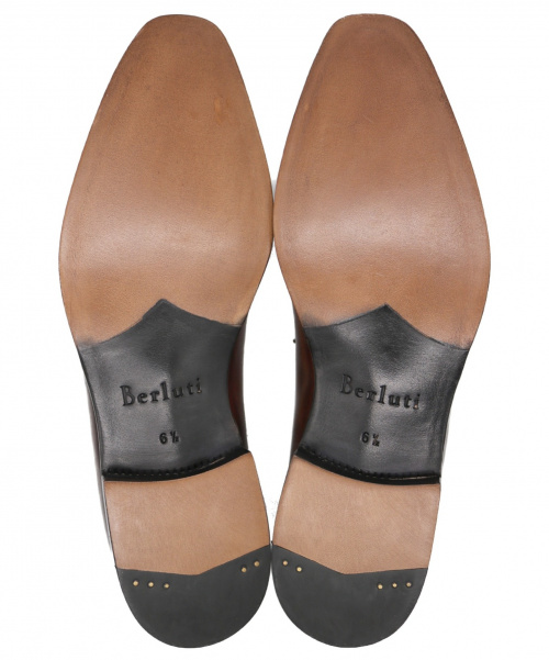 Berluti（ベルルッティ）Berluti (ベルルッティ) レザーシューズ ブラウン サイズ:SIZE 6 1/2の古着・服飾アイテム