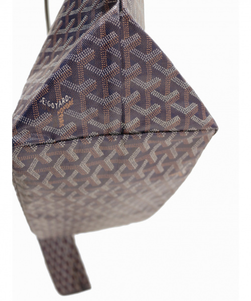 GOYARD（ゴヤール）GOYARD (ゴヤール) トートバッグ／サンルイGM ネイビーの古着・服飾アイテム