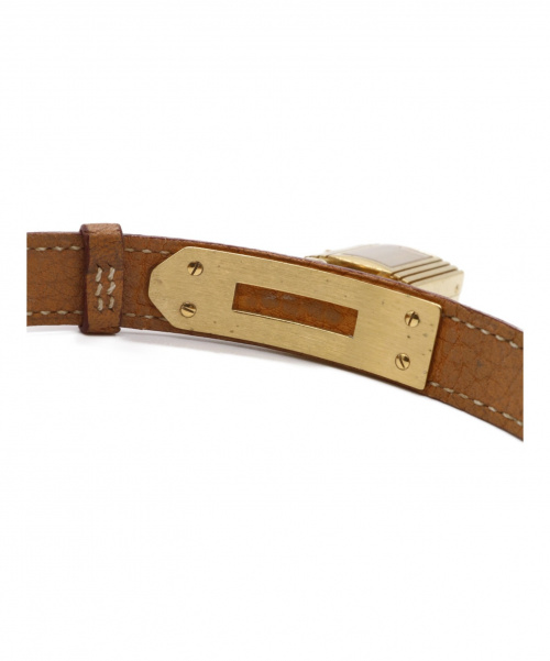 HERMES（エルメス）HERMES (エルメス) ケリーウォッチ ゴールド サイズ:-の古着・服飾アイテム