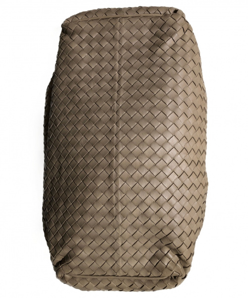 BOTTEGA VENETA（ボッテガベネタ）BOTTEGA VENETA (ボッテガベネタ) ショルダーバッグ/プリュッセ ベージュ イントレチャート/172918　の古着・服飾アイテム