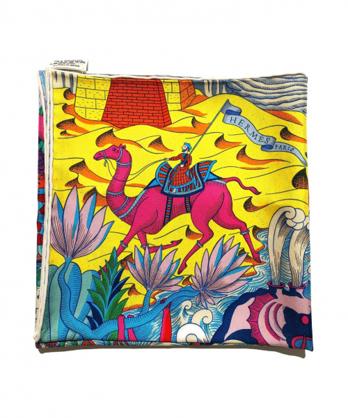 HERMES（エルメス）HERMES (エルメス) カレ90 マルチカラー サイズ:90 未使用品 2019年秋冬コレクション　cosmographia universalisの古着・服飾アイテム