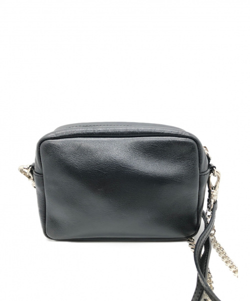 J&M DAVIDSON（ジェイ＆エム デヴィッドソン）J&M DAVIDSON (ジェイ＆エム デヴィッドソン) ショルダーポーチ ブラック LIPSTICK POCHETTE WITH STUDSの古着・服飾アイテム