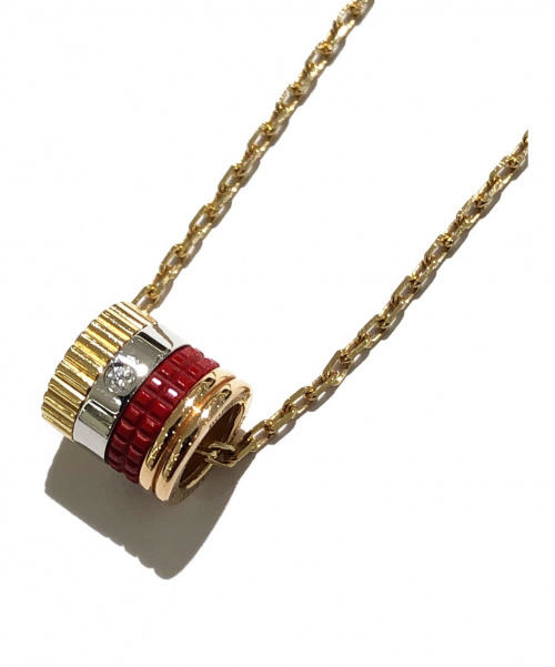 BOUCHERON（ブシュロン）BOUCHERON (ブシュロン) キャトル レッドペンダントネックレス サイズ:-の古着・服飾アイテム
