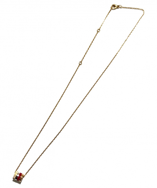 BOUCHERON（ブシュロン）BOUCHERON (ブシュロン) キャトル レッドペンダントネックレス サイズ:-の古着・服飾アイテム