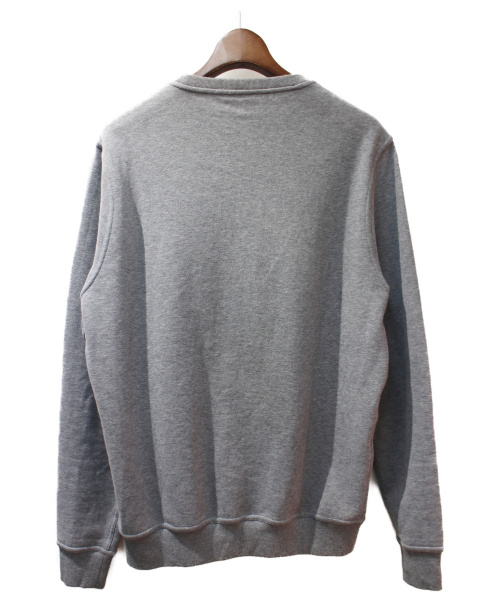 HERMES（エルメス）HERMES (エルメス) 18AW ブラジリアンホースクルーネックスウェット ライトグレー サイズ:Mの古着・服飾アイテム