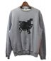 HERMES（エルメス）の古着「18AW ブラジリアンホースクルーネックスウェット」｜ライトグレー