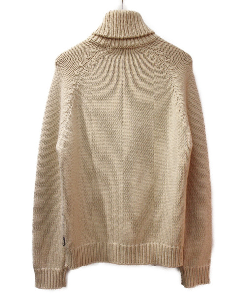 HERMES（エルメス）HERMES (エルメス) ハイネックニット アイボリー サイズ:Mの古着・服飾アイテム