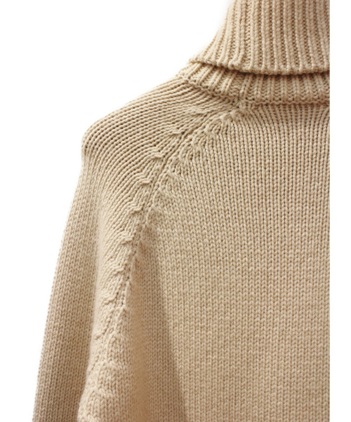 HERMES（エルメス）HERMES (エルメス) ハイネックニット アイボリー サイズ:Mの古着・服飾アイテム