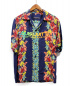 LOUIS VUITTON（ルイヴィトン）の古着「PRINTED LOGO HAWAIIAN SHIRT」｜ネイビー