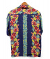LOUIS VUITTON (ルイヴィトン) PRINTED LOGO HAWAIIAN SHIRT ネイビー サイズ:M：69800円