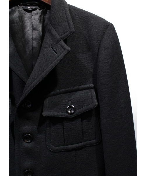 TOM FORD（トムフォード）TOM FORD (トム フォード) ミリタリージャケット ブラック サイズ:50の古着・服飾アイテム