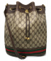 GUCCI（グッチ）の古着「巾着ショルダーバッグ」｜ブラウン