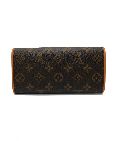 LOUIS VUITTON（ルイ ヴィトン）LOUIS VUITTON (ルイヴィトン) ポシェットツインPM ブラウン サイズ:PM モノグラム　M51854の古着・服飾アイテム