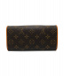 LOUIS VUITTON (ルイヴィトン) ポシェットツインPM ブラウン サイズ:PM モノグラム　M51854：39800円