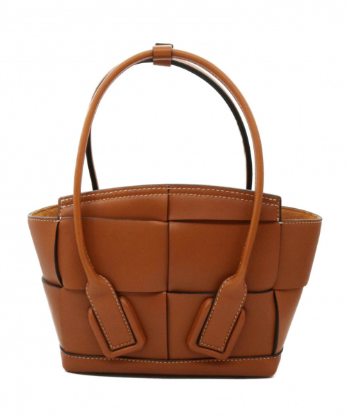 BOTTEGA VENETA（ボッテガベネタ）BOTTEGA VENETA (ボッテガヴェネタ) ミニ ザ・アルコ ブラウン サイズ:-の古着・服飾アイテム