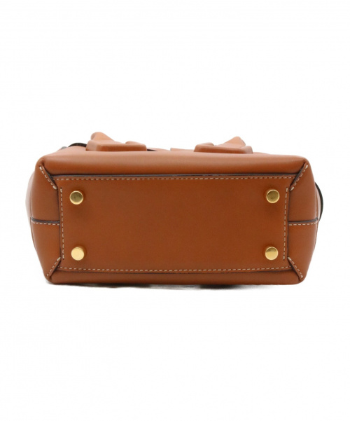 BOTTEGA VENETA（ボッテガベネタ）BOTTEGA VENETA (ボッテガヴェネタ) ミニ ザ・アルコ ブラウン サイズ:-の古着・服飾アイテム