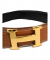 HERMES (エルメス) コンスタンスベルト ブラウン サイズ:74 Hバックル：39800円
