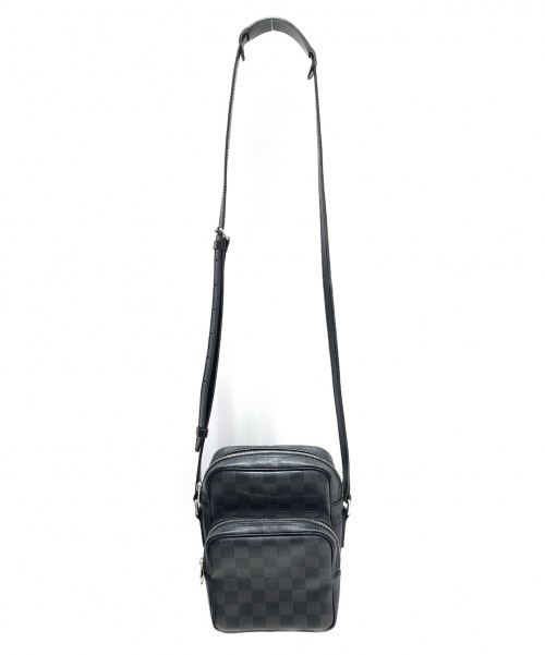 LOUIS VUITTON（ルイ ヴィトン）LOUIS VUITTON (ルイヴィトン) ダミエグラフィット・レム ブラック サイズ:- ダミエ・グラフィット N41446の古着・服飾アイテム