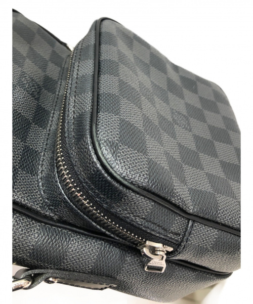 LOUIS VUITTON（ルイ ヴィトン）LOUIS VUITTON (ルイヴィトン) ダミエグラフィット・レム ブラック サイズ:- ダミエ・グラフィット N41446の古着・服飾アイテム