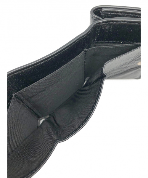 BALENCIAGA（バレンシアガ）BALENCIAGA (バレンシアガ) グラフィティ ミニウォレット ブラック サイズ:- グラフィティ 529553の古着・服飾アイテム