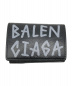 BALENCIAGA（バレンシアガ）の古着「グラフィティ ミニウォレット」｜ブラック