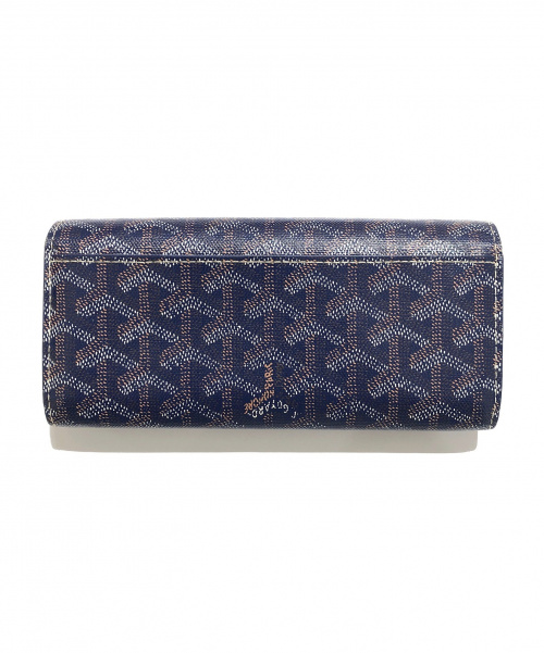 GOYARD（ゴヤール）GOYARD (ゴヤール) ヴァレンヌ ネイビー サイズ:- ヘリボーン柄の古着・服飾アイテム