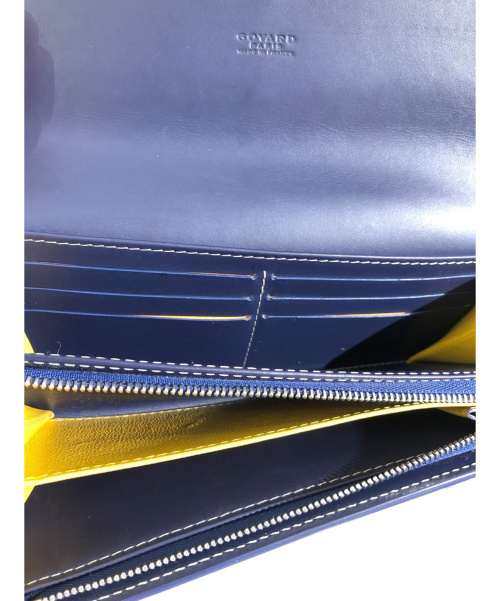 GOYARD（ゴヤール）GOYARD (ゴヤール) ヴァレンヌ ネイビー サイズ:- ヘリボーン柄の古着・服飾アイテム