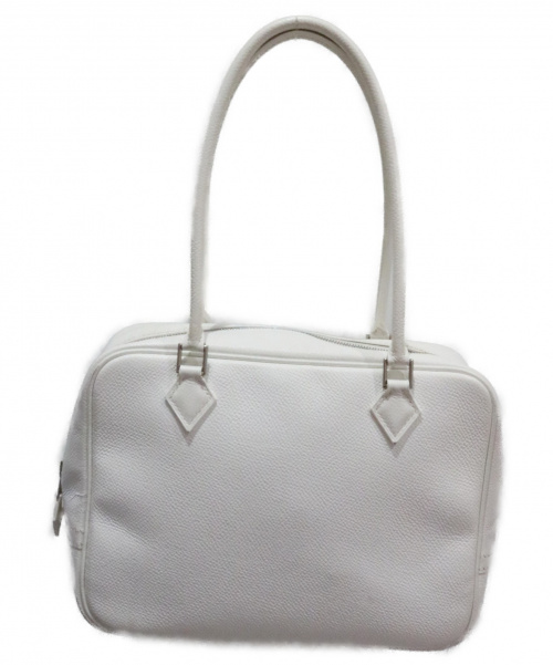 HERMES（エルメス）HERMES (エルメス) プリュム20 ホワイト サイズ:20 クシュベルの古着・服飾アイテム