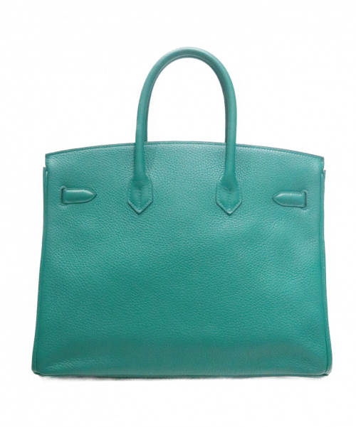 HERMES（エルメス）HERMES (エルメス) バーキン35ヴェルソ ヴェールヴェルティゴ サイズ:35 トリヨンクレマンス　シルバー金具　A刻印（2015年）の古着・服飾アイテム