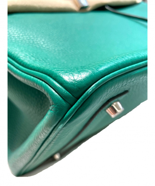 HERMES（エルメス）HERMES (エルメス) バーキン35ヴェルソ ヴェールヴェルティゴ サイズ:35 トリヨンクレマンス　シルバー金具　A刻印（2015年）の古着・服飾アイテム
