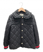 GUCCIグッチ）の古着「キルティングジャケット」｜ブラック