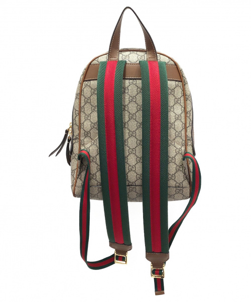 GUCCI（グッチ）GUCCI (グッチ) GGスプリーム バタフライ フラワー バックパック サイズ:- 427042の古着・服飾アイテム