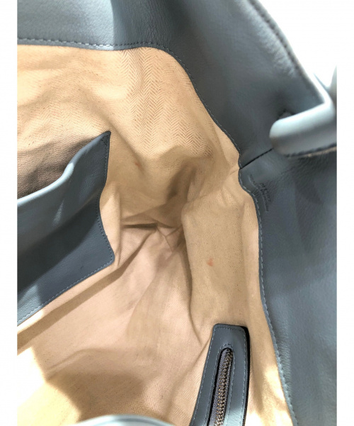 LOEWE（ロエベ）LOEWE (ロエベ) フラメンコノット スモールホーボーバッグ スカイブルー サイズ:- 334.30.L44の古着・服飾アイテム