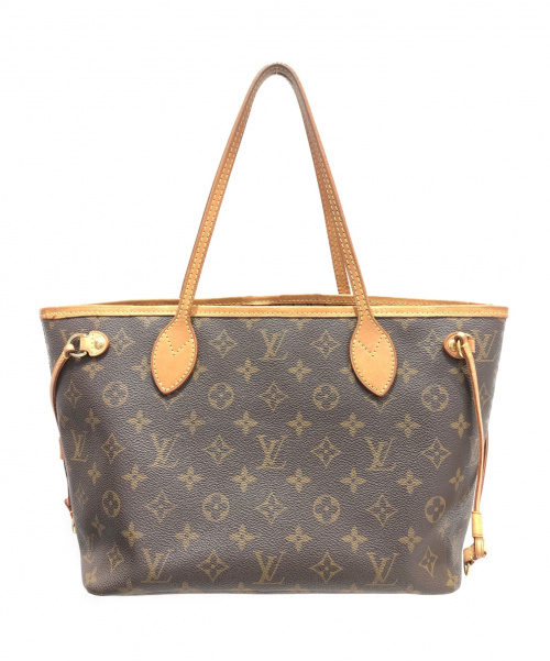 LOUIS VUITTON（ルイ ヴィトン）LOUIS VUITTON (ルイヴィトン) ネヴァーフルPM ブラウン サイズ:PM モノグラムの古着・服飾アイテム