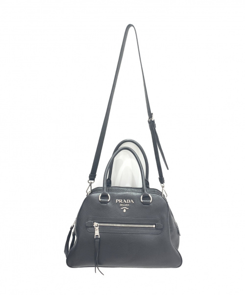 PRADA（プラダ）PRADA (プラダ) 2WAYバッグ ブラック サイズ:-の古着・服飾アイテム