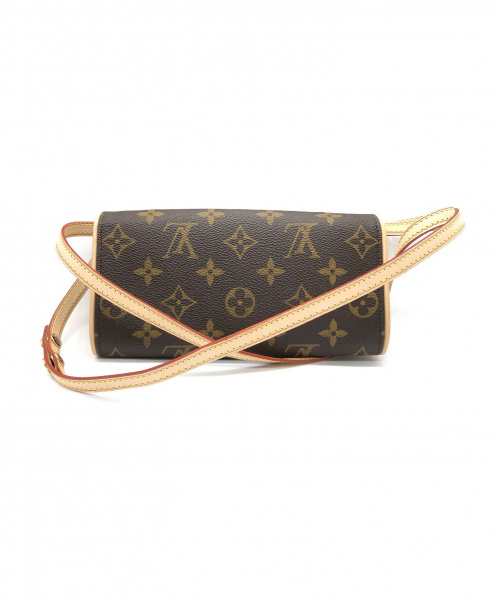 LOUIS VUITTON（ルイ ヴィトン）LOUIS VUITTON (ルイヴィトン) ポシェットツインGM ブラウン サイズ:GM モノグラム M51852の古着・服飾アイテム