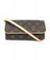 LOUIS VUITTON（ルイヴィトン）の古着「ポシェットツインGM」｜ブラウン