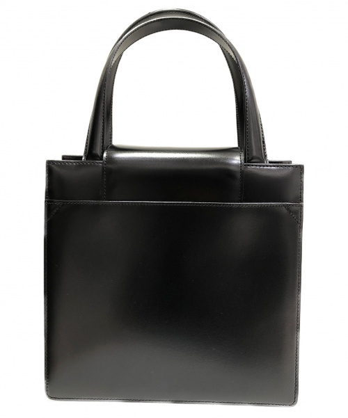 BVLGARI（ブルガリ）BVLGARI (ブルガリ) 2wayターンロックバッグ ブラック サイズ:-の古着・服飾アイテム